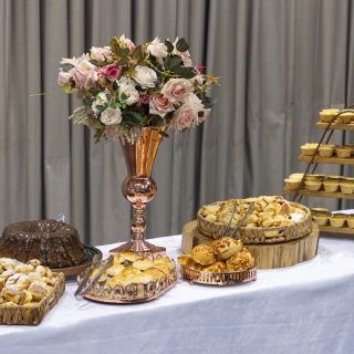 Decoração personalizada para eventos Buffet completo para eventos Local com buffet autoral